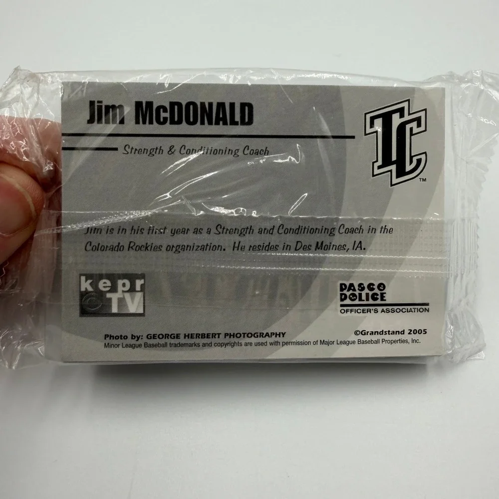 2005‎ Grandstand Tri-City Dust Devils Minor League Baseball Team Set Sealed MiLB